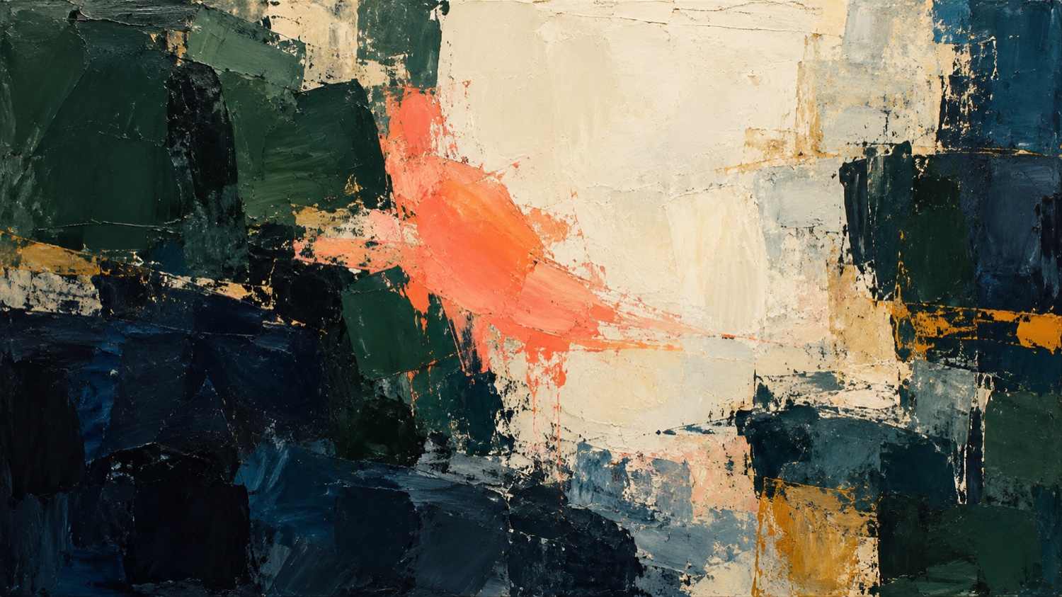 Original abstract LecXie artwork about judgement; no person is depicted.