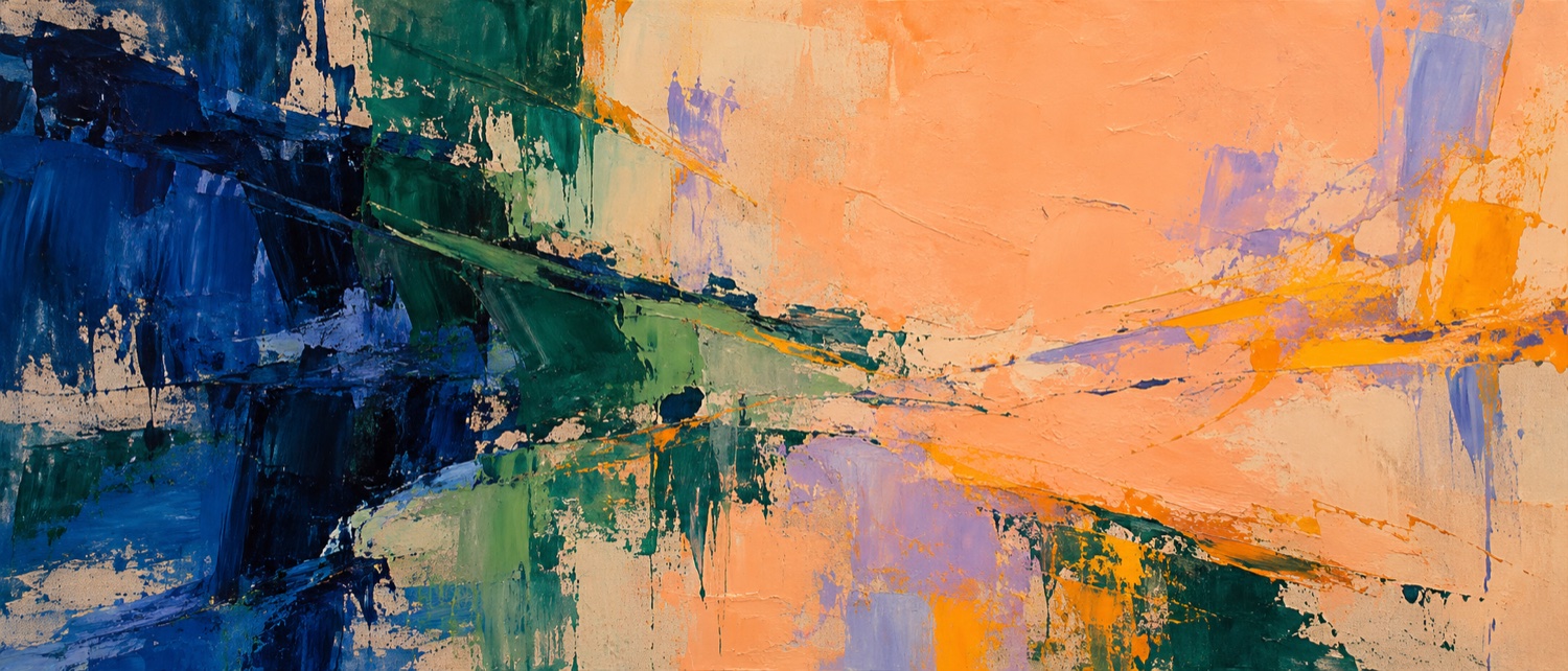 Original abstract LecXie artwork about control; no person is depicted.